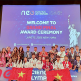 Học sinh Việt Nam đạt thành tích cao tại Olympic khoa học quốc tế