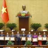 Tổng Bí thư Tô Lâm dự lễ trao Bằng khen của Ủy ban Thường vụ Quốc hội