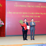 Chủ tịch UBND tỉnh Thái Nguyên Nguyễn Huy Dũng được điều động giữ chức Ủy viên chuyên trách Ban Chỉ đạo Trung ương về KHCN, ĐMST và CĐS