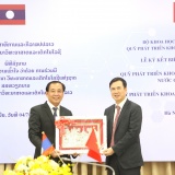 Việt Nam - Lào thúc đẩy hợp tác nghiên cứu KH,CN&ĐMST: Hướng tới hệ sinh thái KH&CN bền vững và số hóa toàn diện