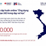 Chương trình tập huấn AI tiếp cận hơn 250.000 nhà giáo và cán bộ quản lý giáo dục