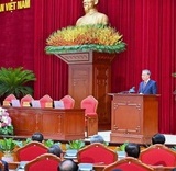 Thông cáo báo chí về ngày làm việc thứ hai và bế mạc Hội nghị Trung ương 12 khoá XIII