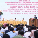 Thủ tướng chủ trì phiên họp Ban Chỉ đạo về khoa học công nghệ, đổi mới sáng tạo, chuyển đổi số