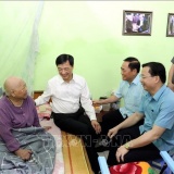 Lãnh đạo Đảng, Nhà nước quan tâm chăm lo cho người có công