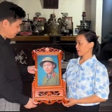 Xã Ứng Thiên tri ân các anh hùng liệt sĩ bằng những bức ảnh phục dựng đầy cảm xúc