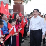 Chủ tịch nước Lương Cường dự sinh hoạt chi bộ thôn tại Quảng Ninh