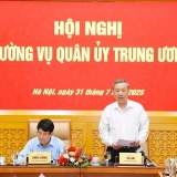 Tổng Bí thư Tô Lâm chủ trì Hội nghị Thường vụ Quân ủy Trung ương