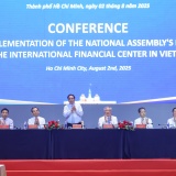 Thủ tướng chủ trì Hội nghị triển khai Nghị quyết của Quốc hội về Trung tâm tài chính quốc tế