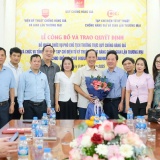 Lễ công bố và trao quyết định bổ nhiệm chức vụ Phó Chủ tịch thường trực Hội đồng Quản lý Quỹ Chống hàng giả và Tổng biên tập Tạp chí Điện tử Kỹ thuật Chống hàng giả và Gian lận thương