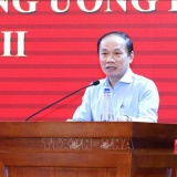 Hội nghị Trung ương 12 và quán triệt, triển khai Chỉ thị số 50-CT/TW