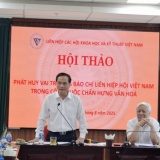 Báo chí Liên hiệp hội Việt Nam tham gia trực tiếp vào công cuộc chấn hưng văn hóa