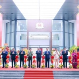 Khánh thành Trụ sở Bộ Công an, số 96 Nguyễn Du, phường Cửa Nam, thành phố Hà Nội