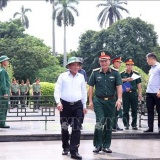 Thường trực Ban Bí thư Trần Cẩm Tú kiểm tra công tác chuẩn bị Lễ kỷ niệm 80 năm Quốc khánh