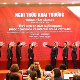 Khai trương Trung tâm Báo chí A80: Nơi tác nghiệp của 1.500 nhà báo Việt Nam và quốc tế