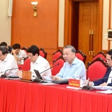 Tổng Bí thư Tô Lâm chủ trì cuộc làm việc của Bộ Chính trị với Ban Thường vụ Đảng ủy Công an Trung ương