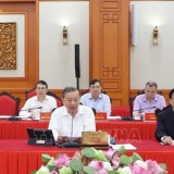 Bộ Chính trị làm việc với Ban Thường vụ Đảng ủy Quốc hội
