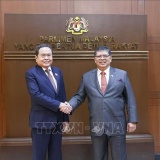 Chủ tịch Quốc hội Trần Thanh Mẫn hội đàm với Chủ tịch Hạ viện Malaysia