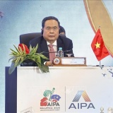 Chủ tịch Quốc hội Trần Thanh Mẫn phát biểu tại Phiên toàn thể thứ nhất Đại hội đồng AIPA-46