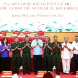 Tổng Bí thư Tô Lâm tiếp xúc cử tri Đơn vị bầu cử số 10, thành phố Hà Nội