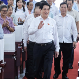 Chủ tịch nước Lương Cường tiếp xúc cử tri TPHCM