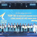 Doanh nghiệp được vinh danh Top 10 Doanh nghiệp Công nghệ số Việt Nam 2025 mang lại doanh thu 6,5 tỷ Đô