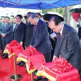 Tổng Bí thư Tô Lâm dự Lễ khánh thành tượng Chủ tịch Hồ Chí Minh tại Triều Tiên