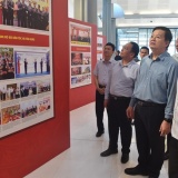 Khẩn trương hoàn thành Triển lãm ảnh, Triển lãm thành tựu văn hóa chào mừng Đại hội Đại biểu Đảng bộ Chính phủ lần thứ nhất