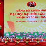 TRỰC TIẾP: Khai mạc Đại hội đại biểu Đảng bộ Chính phủ lần thứ I