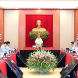 Tổng Bí thư Tô Lâm chủ trì họp về phát triển khoa học, công nghệ, đổi mới sáng tạo và chuyển đổi số