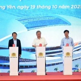 Tổng Bí thư Tô Lâm dự lễ khởi công xây dựng sân vận động tiên tiến hàng đầu thế giới