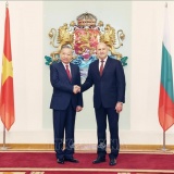 Tổng Bí thư Tô Lâm hội đàm với Tổng thống Bulgaria Rumen Radev