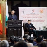 Tổng Bí thư Tô Lâm phát biểu chính sách tại Đại học Sofia