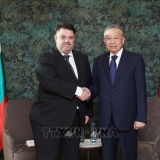 Tổng Bí thư Tô Lâm tiếp Chủ tịch Đảng Xã hội chủ nghĩa Bulgaria và đại diện các đảng cánh tả Bulgaria