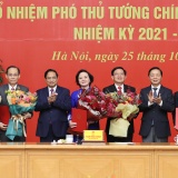 Thủ tướng Phạm Minh Chính trao quyết định bổ nhiệm và giao nhiệm vụ cho 2 Phó Thủ tướng, 3 Bộ trưởng