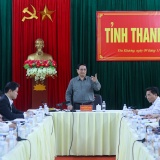 Thủ tướng Phạm Minh Chính làm việc với Thường trực Tỉnh uỷ Thanh Hóa
