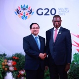 Thủ tướng Phạm Minh Chính bắt đầu các hoạt động tại Hội nghị Thượng đỉnh G20