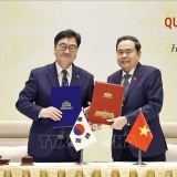 Chủ tịch Quốc hội Hàn Quốc kết thúc chuyến thăm chính thức Việt Nam