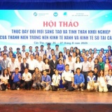Khơi dậy tinh thần khởi nghiệp của thanh niên trong kinh tế xanh và kinh tế số