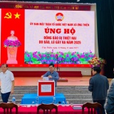 Xã Ứng Thiên đồng lòng hưởng ứng Lời kêu gọi của Chủ tịch Ủy ban Trung ương MTTQ Việt Nam