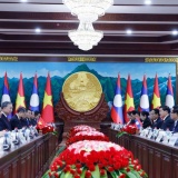 Tổng Bí thư Tô Lâm chứng kiến trao các văn kiện hợp tác Việt Nam - Lào