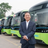 Liên Ninh chuyển đổi 100% sang xe buýt điện VinFast
