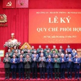 Ký Quy chế phối hợp giữa Bộ Công an, Bộ Quốc phòng và Bộ Ngoại giao