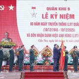 Tổng Bí thư Tô Lâm: Tập trung xây dựng lực lượng vũ trang Quân khu 9 cách mạng, chính quy, tinh nhuệ, hiện đại