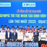 Đại học Bách khoa Đà Nẵng vô địch Olympic Trí tuệ nhân tạo Sinh viên Việt Nam lần thứ nhất