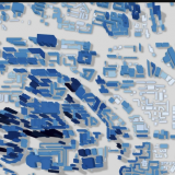 Bản đồ 3D khổng lồ hiển thị gần như mọi tòa nhà trên Trái Đất