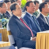 Chủ tịch Quốc hội dự Lễ khởi công Trục Đại lộ Cảnh quan sông Hồng của Thủ đô