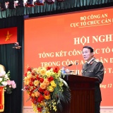 Đưa công tác cán bộ thật sự trở thành đòn bẩy góp phần đạt mục tiêu cao của công tác Công an trong giai đoạn cách mạng mới