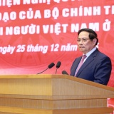 Thủ tướng: Thúc đẩy '3 đột phá' trong công tác đối với người Việt Nam ở nước ngoài