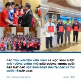 VNOI có 2 đại diện tham gia buổi gặp mặt và biểu dương các gương mặt trẻ cùng Thủ tướng Chính phủ Phạm Minh Chính