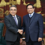 Thủ tướng Phạm Minh Chính tiếp Đại sứ Philippines